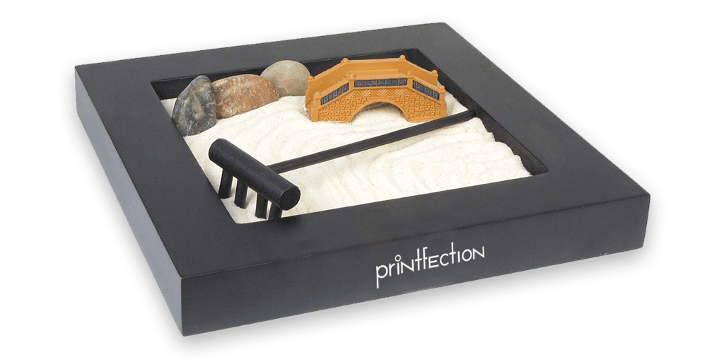 zen-garden-artboard zen garden with logo, a very creative swag item