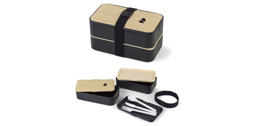 We love this branded Osaka bento box for lunch osaka bento box, an awesome corporate gift